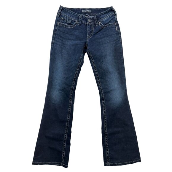 Silver Jeans Co. Suki Surplus Womens Bootcut  Jeans W28/L32 Western Glove Works - Picture 1 of 11